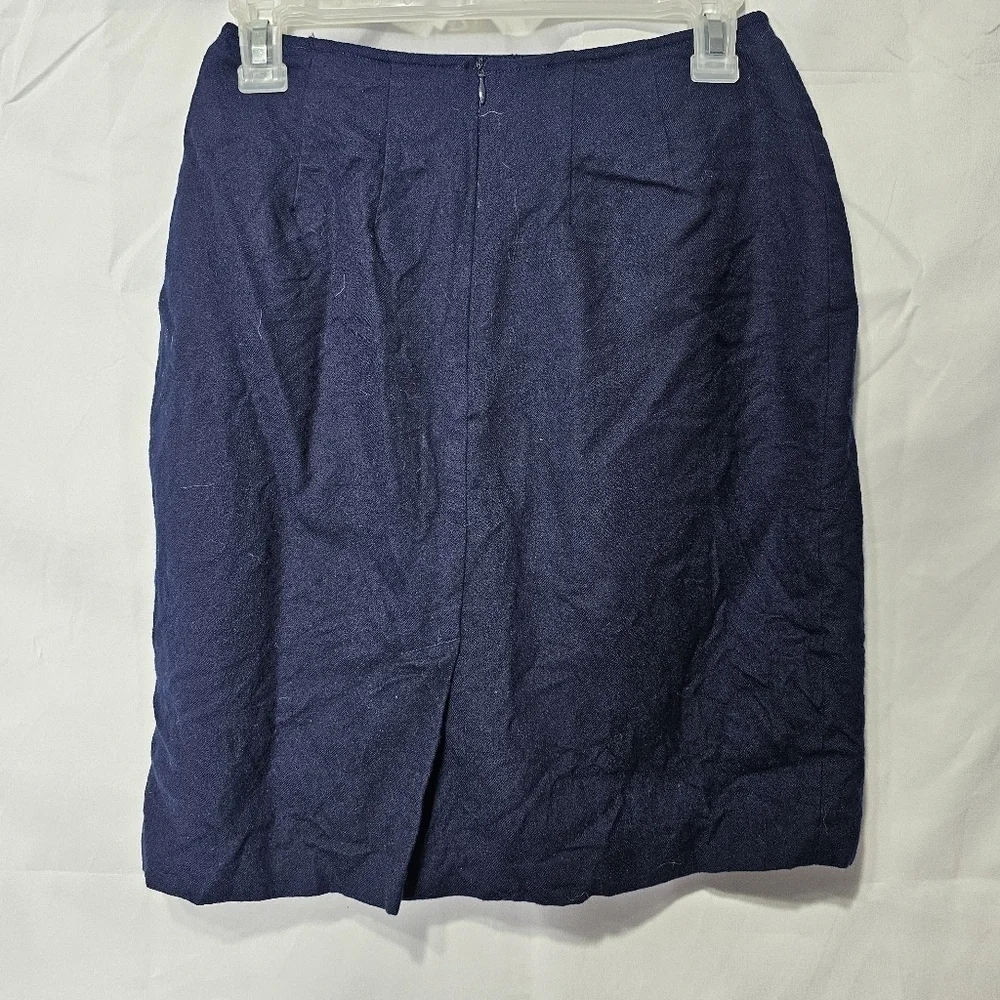 Hugo Buscati Milano navy blue business skirt size unknown